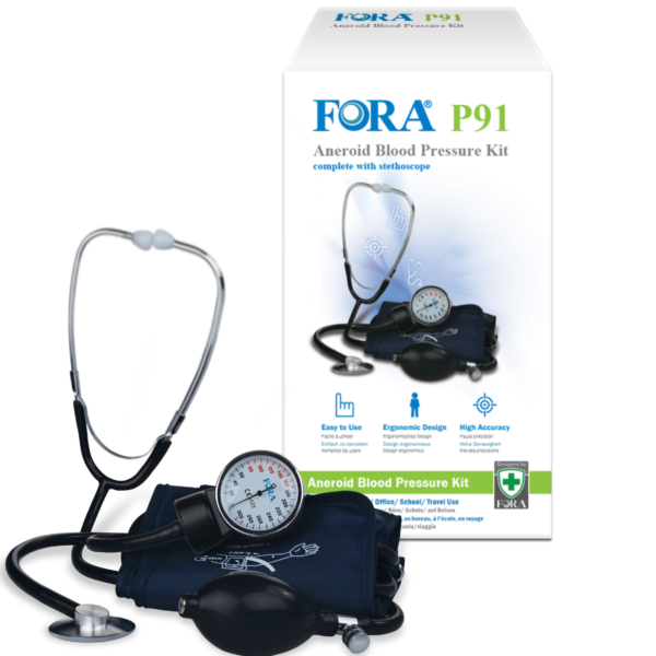 FORA P91 Aneroid BP Kit w/ Stethoscope